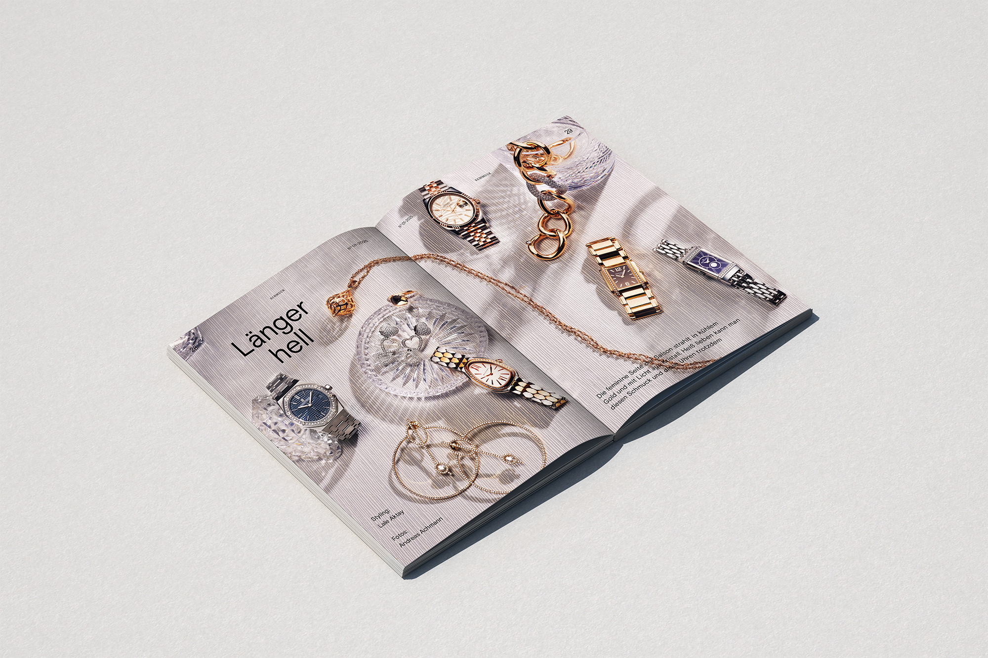 Lifetime The annual watch magazine of the Stuttgarter Zeitung Photography by Andreas Achmann