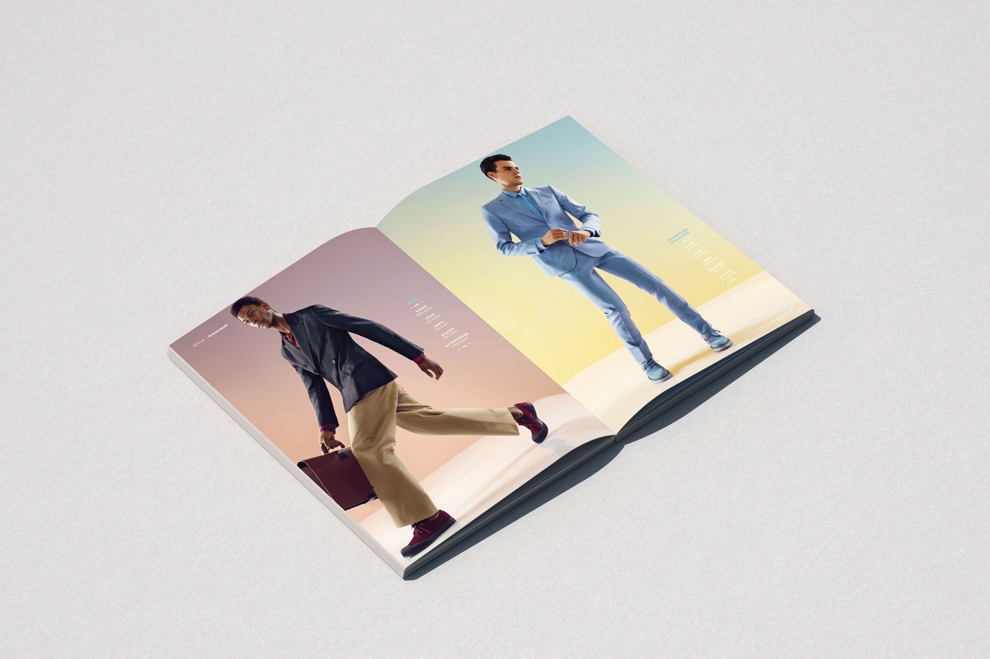 GQ Gentelmen's Quarterly fashion magazine photography by Jo Levin