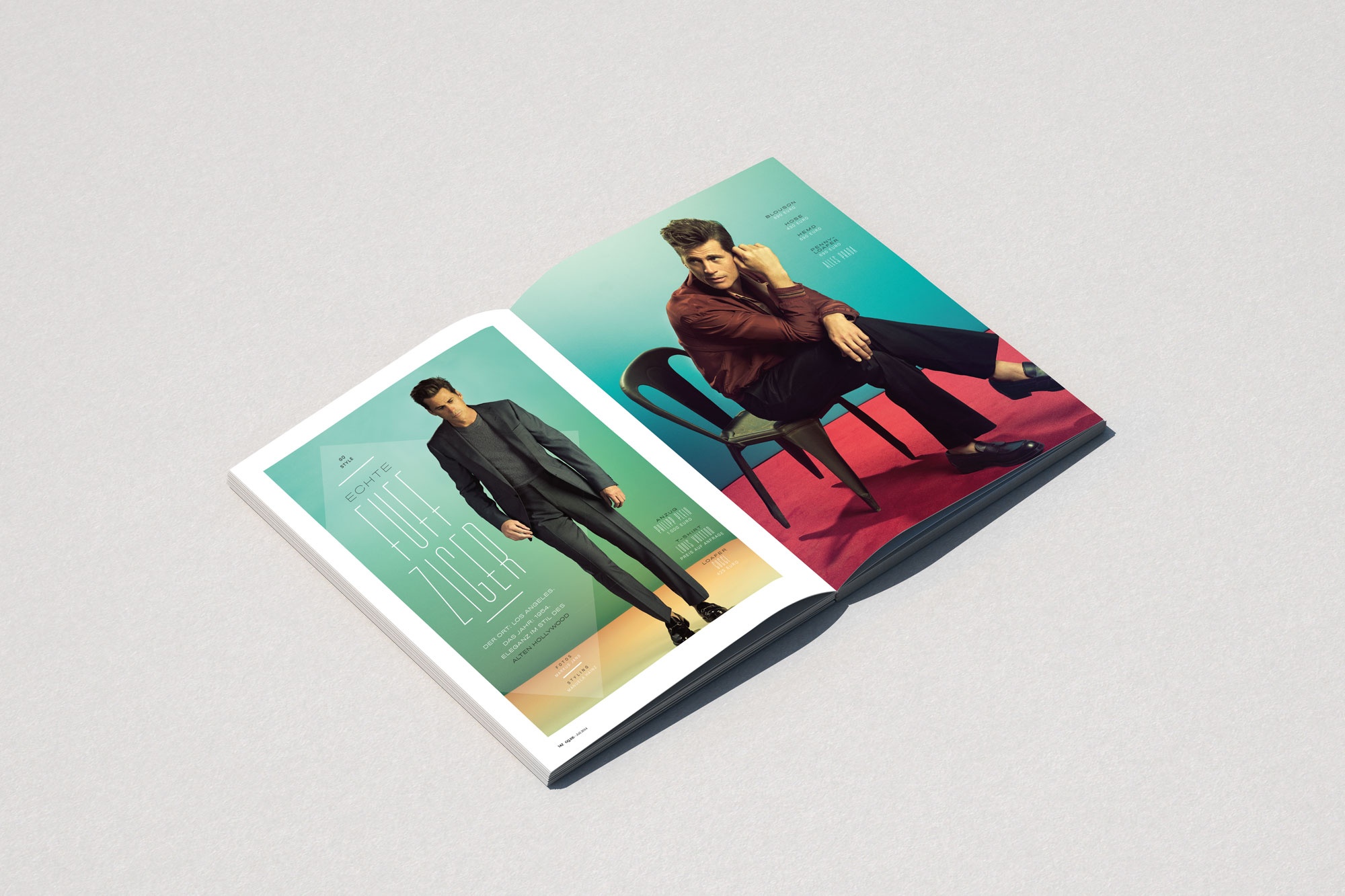 GQ Gentlemen's Quarterly fashion magazine photography by Markus Jans