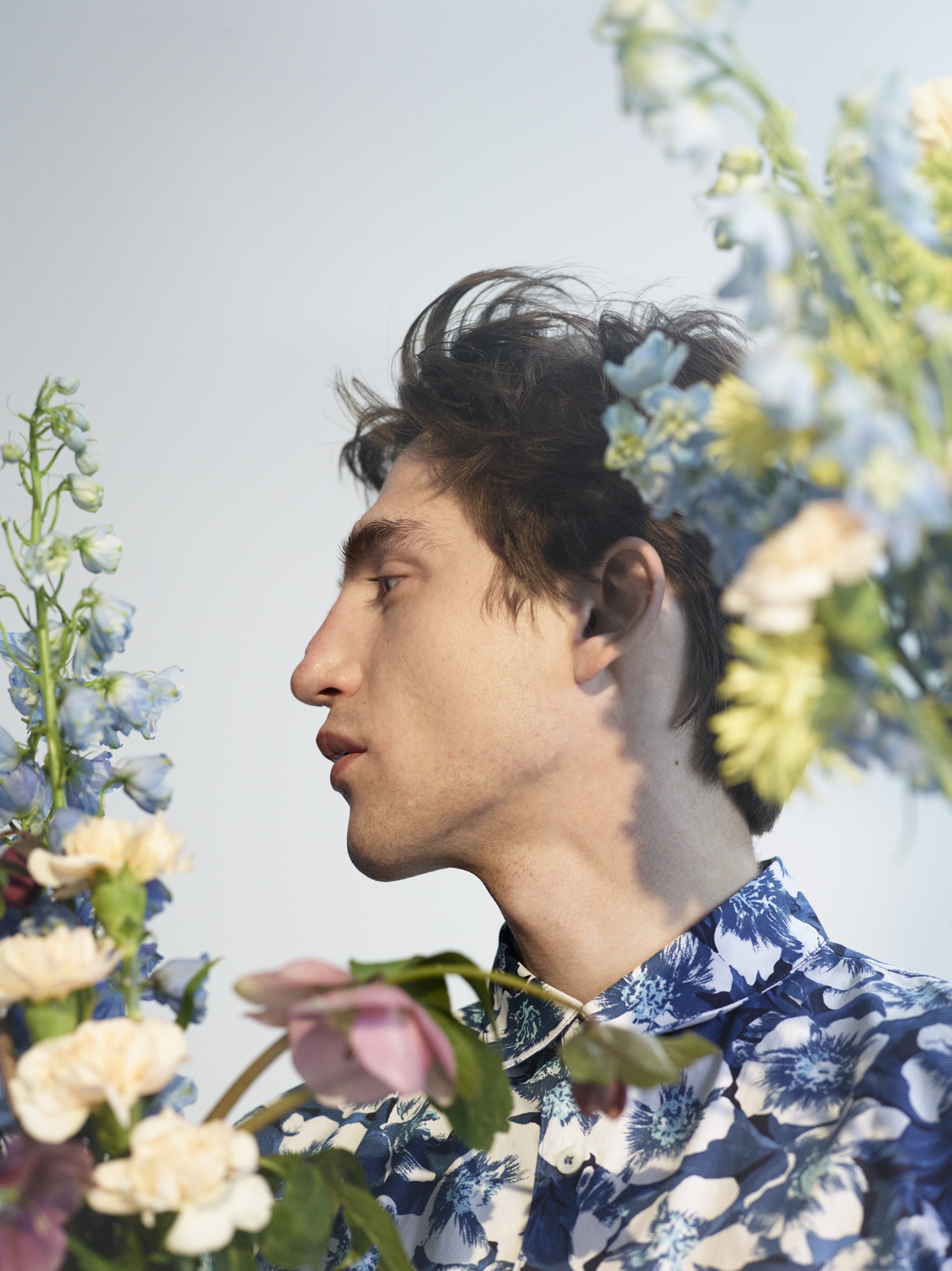 KaDeWe corporate magazine fashion flowers layout photography by Peter Gehrke