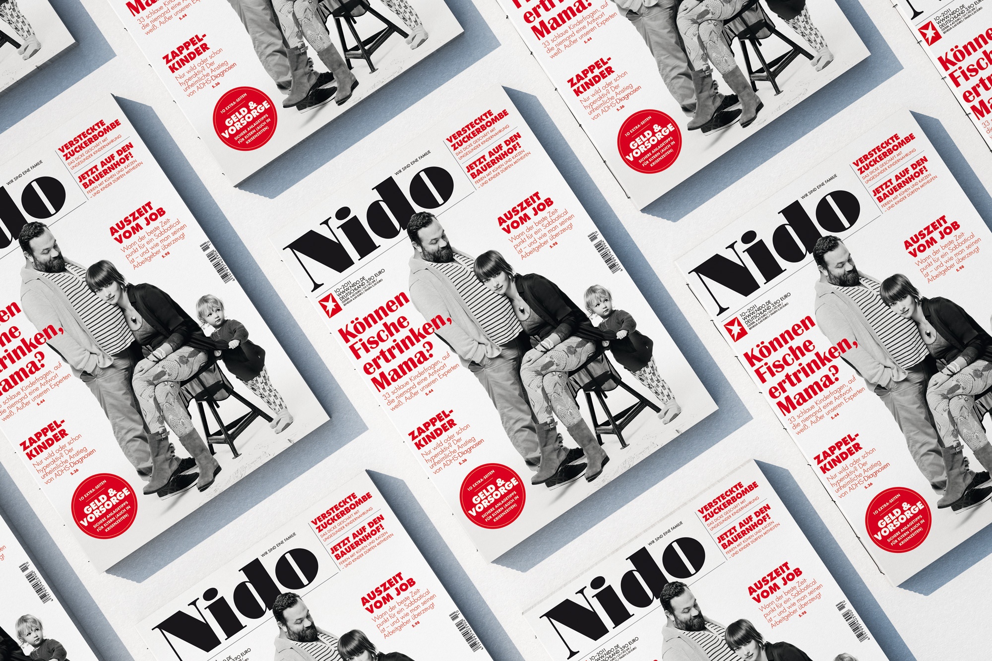 Nido magazine kid's fashion cover photography