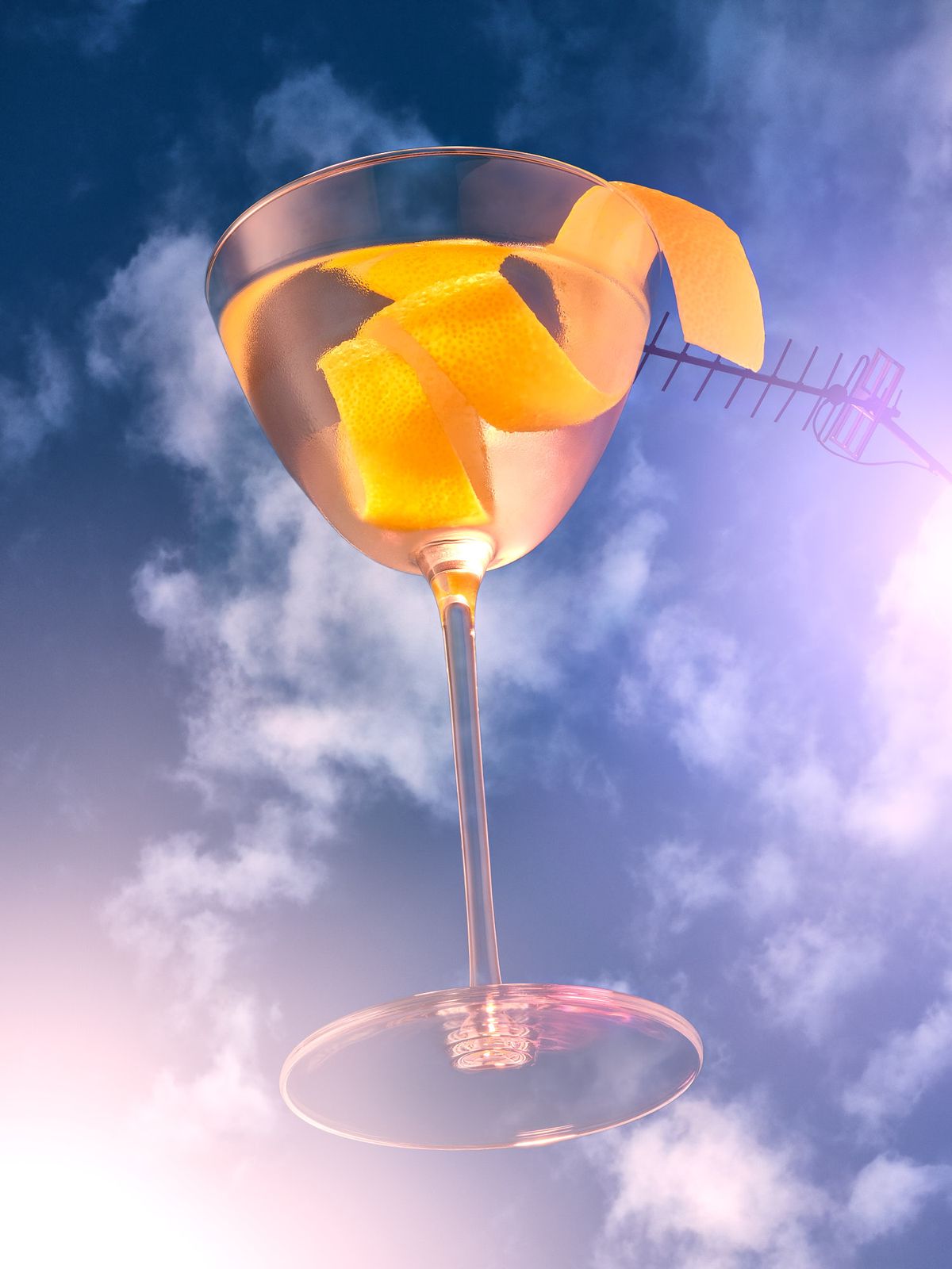 Blue Sky Drinking