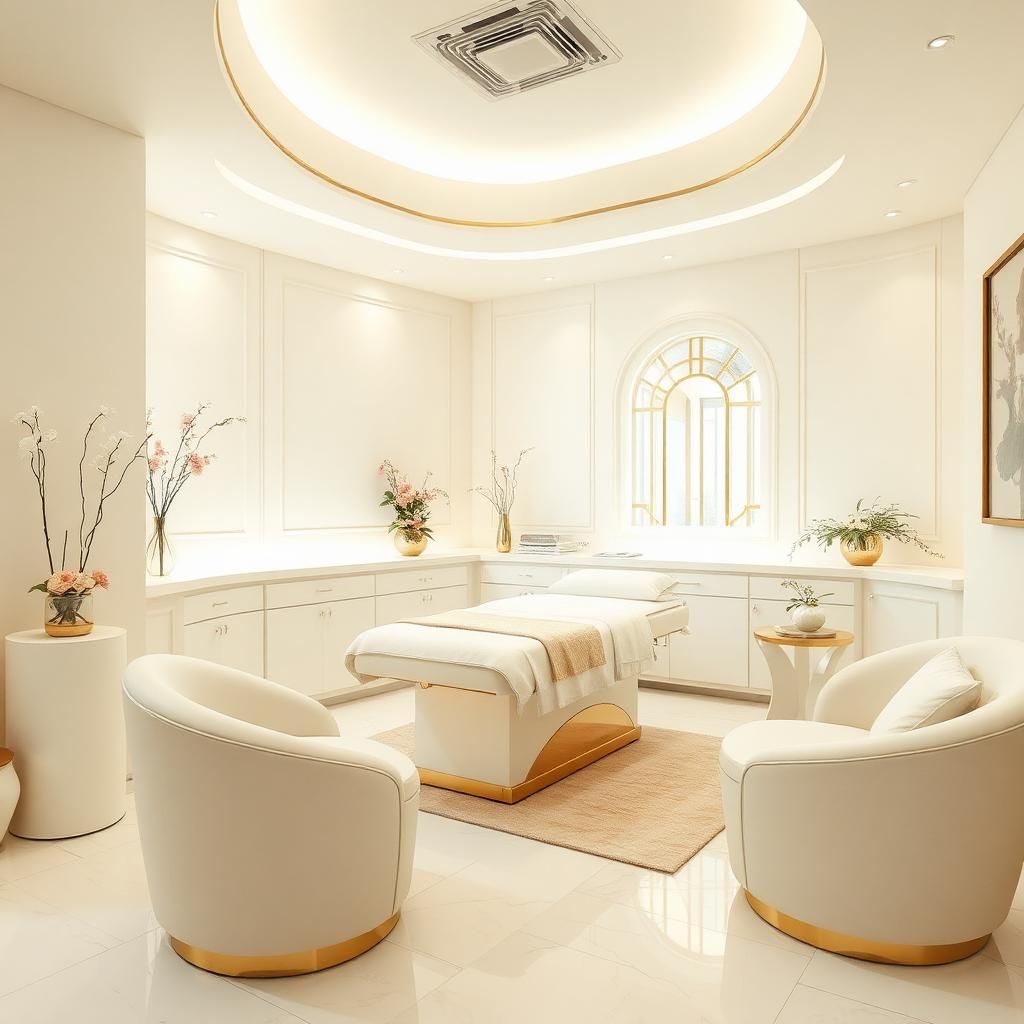 Our calming treatment room