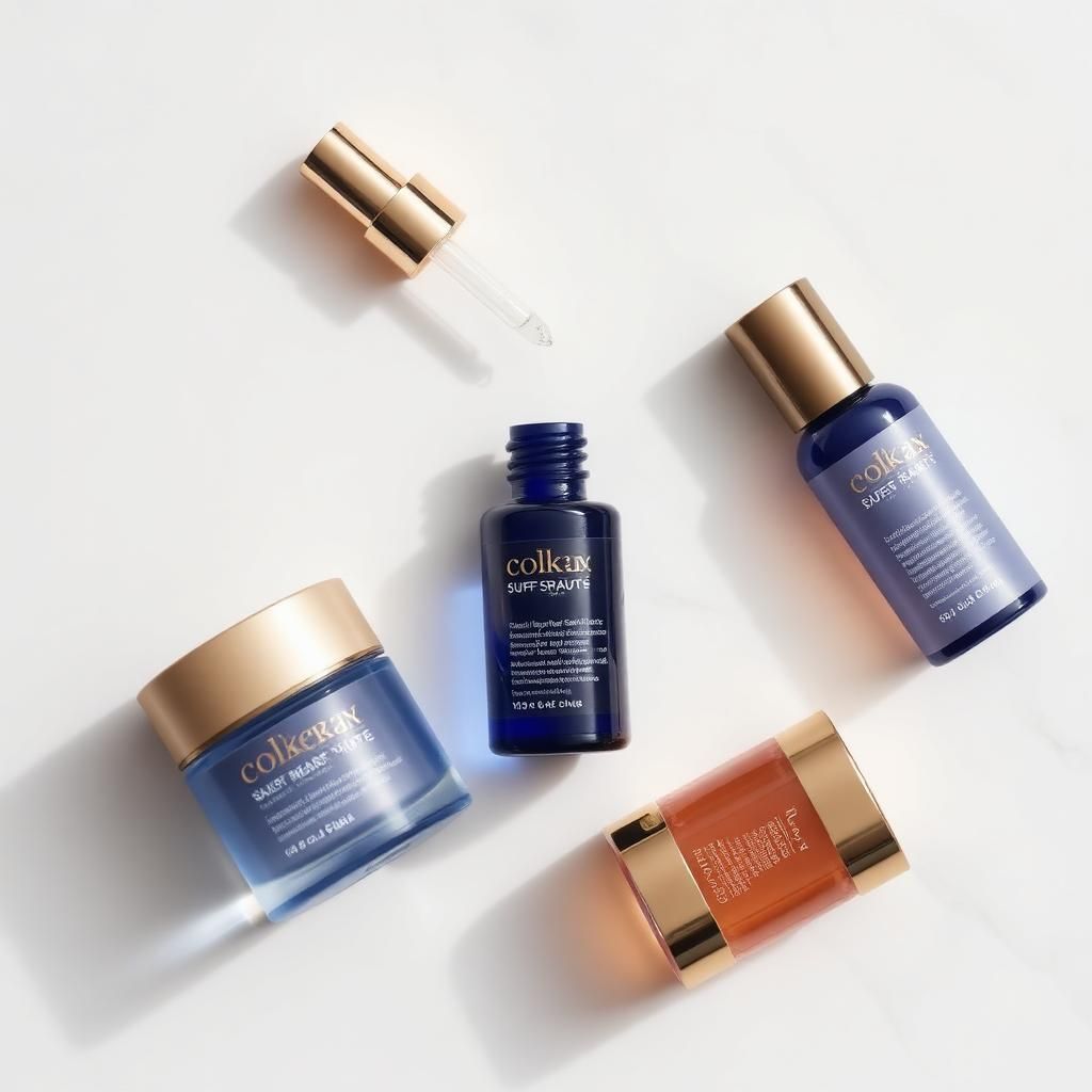 Curated skincare products