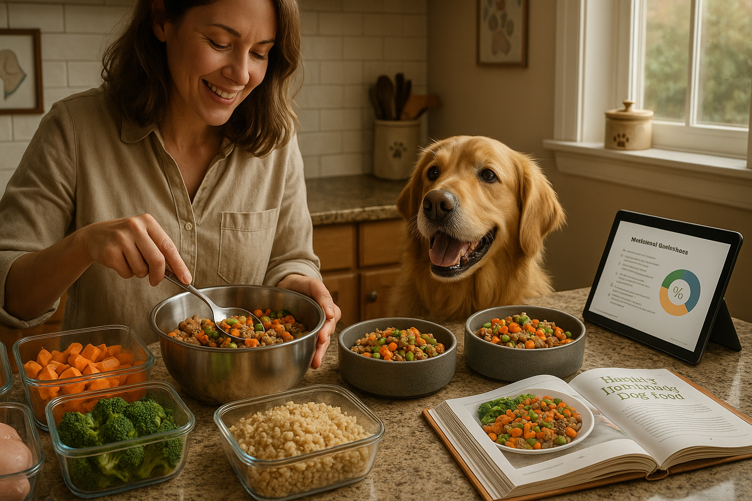 Featured image for blog post: Homemade Dog Food: Vet-Approved Recipes & Nutrition Tips