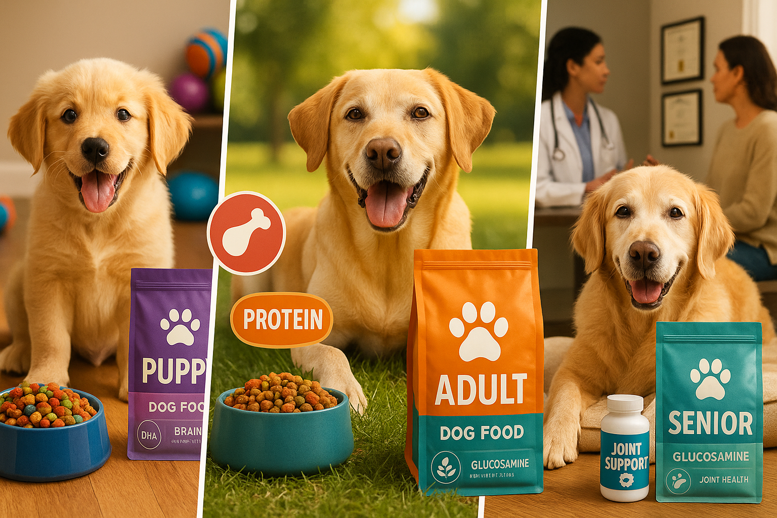 Featured image for blog post: Lifestage Dog Food: A Guide to Age-Specific Nutrition for Your Dog