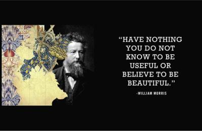 William morris quote. Converse Blue Sky project focusing on the concept of Urban Utility and what it means to both the consumer and the brand.