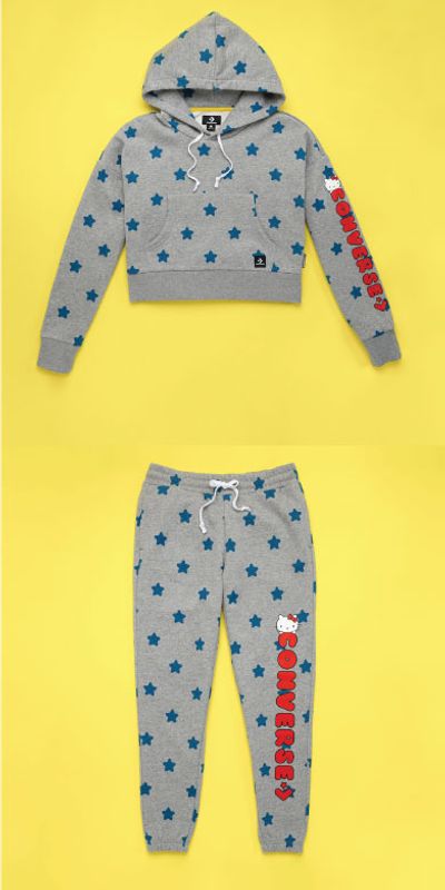 Collection of photos of a sweatsuit