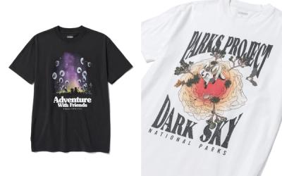 Parks Project tees from the Dark Sky collection