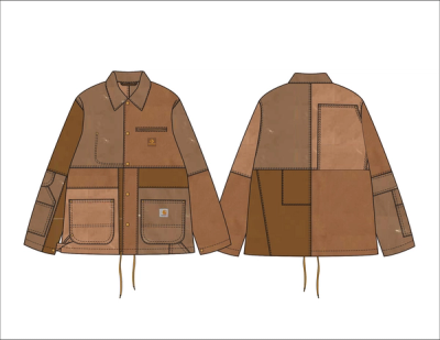CAD of a jacket
