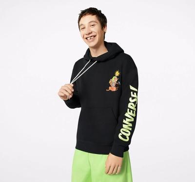 White kid smiling w black hoody