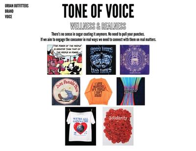 TONE OF VOICE, TONE PAGE
