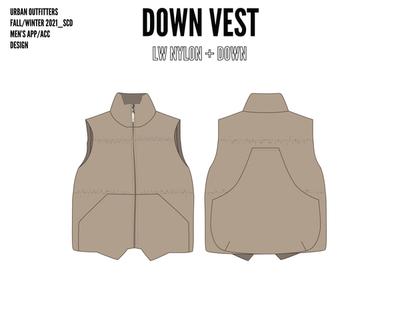 DOWN VEST DESIGN