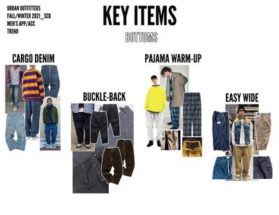 KEY ITEMS PAGE, TREND BOTTOMS