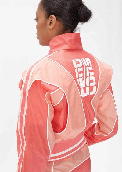 Woman w her back to the camera. Converse X Faith Connexion, Koché, Feng Chen Wang collaboration