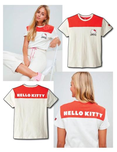 Collection of photos of a woman and a tee shirt