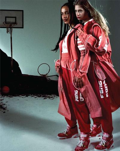 An image of a group of women in the Feng X Converse collection. Converse X Faith Connexion, Koché, Feng Chen Wang collaboration