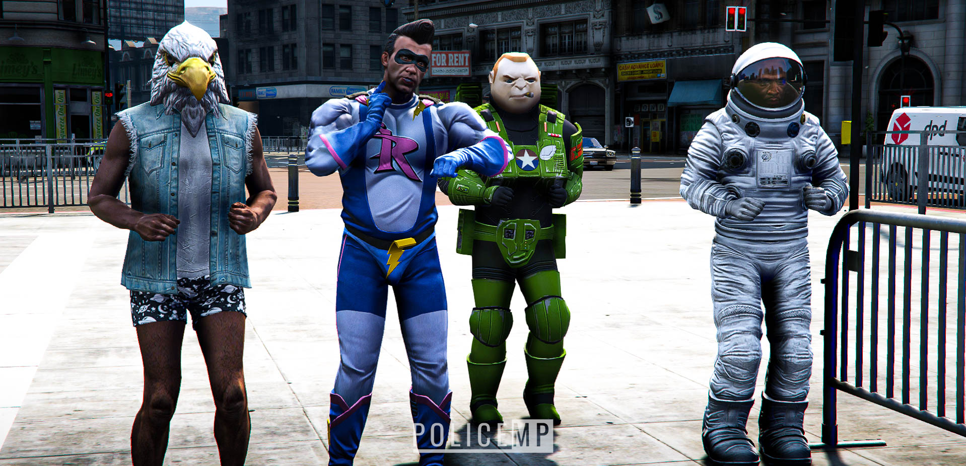 Charity Fun Run Participants