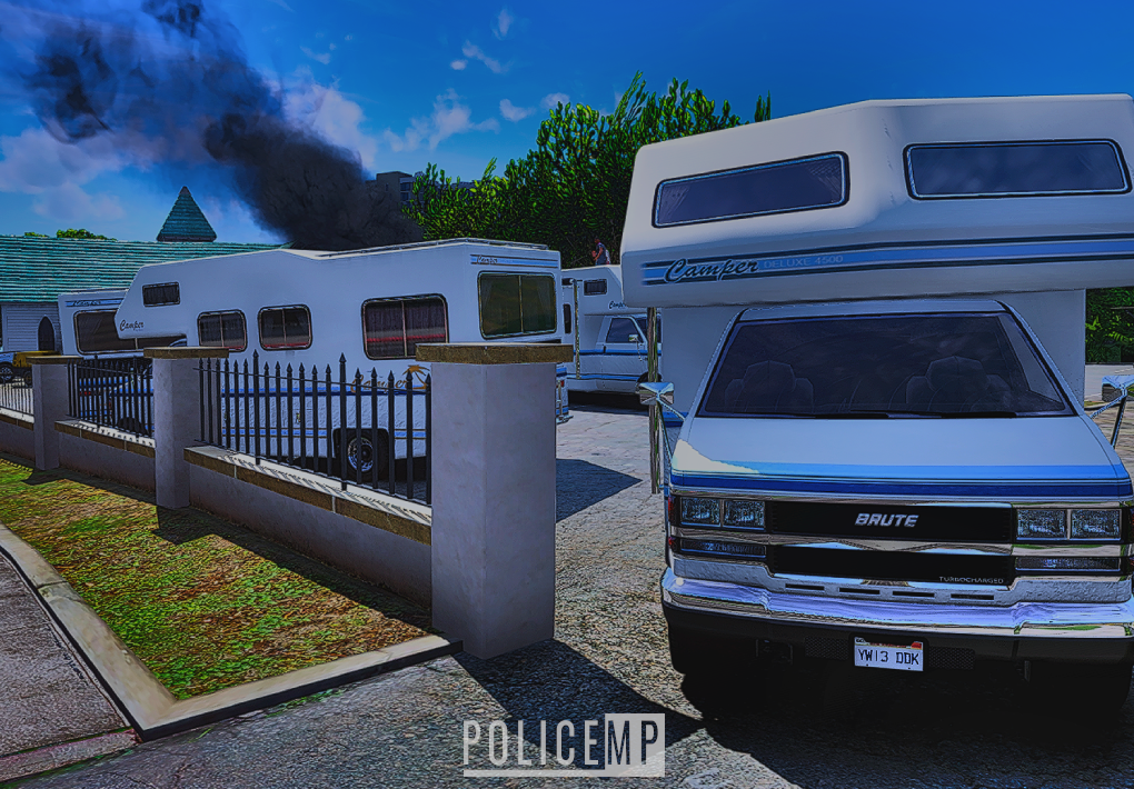 Caravans illegally encamped