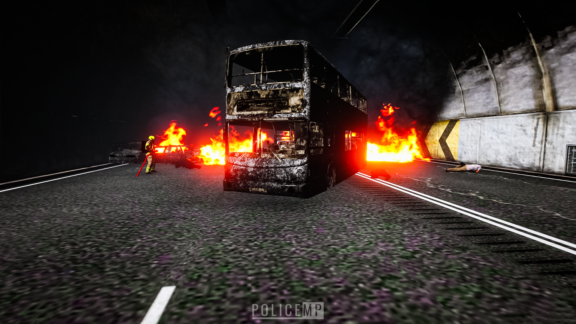 BUS FIRE