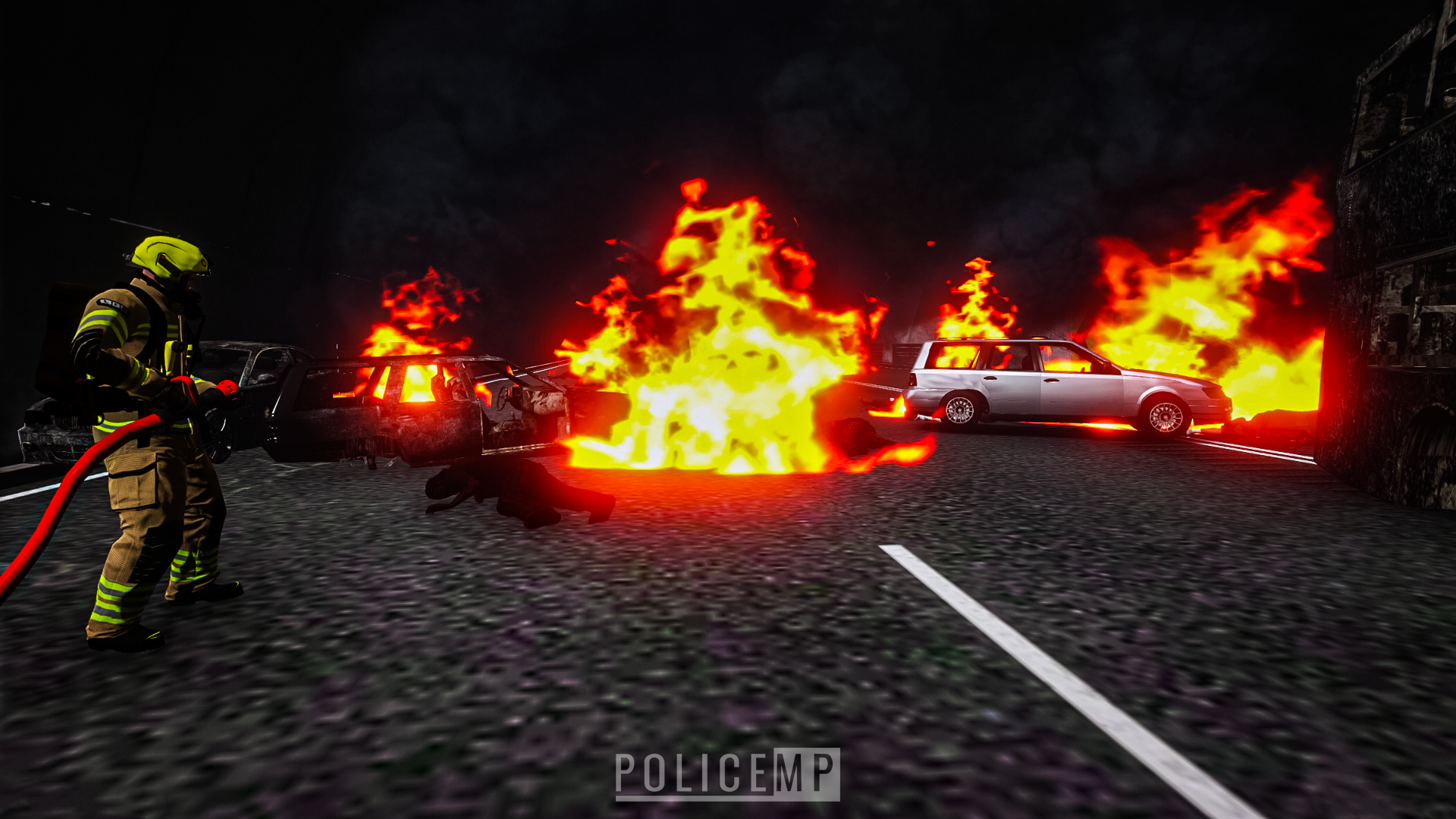 BUS FIRE
