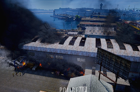 Major Fire at Chemical Warehouse, Canary Wharf