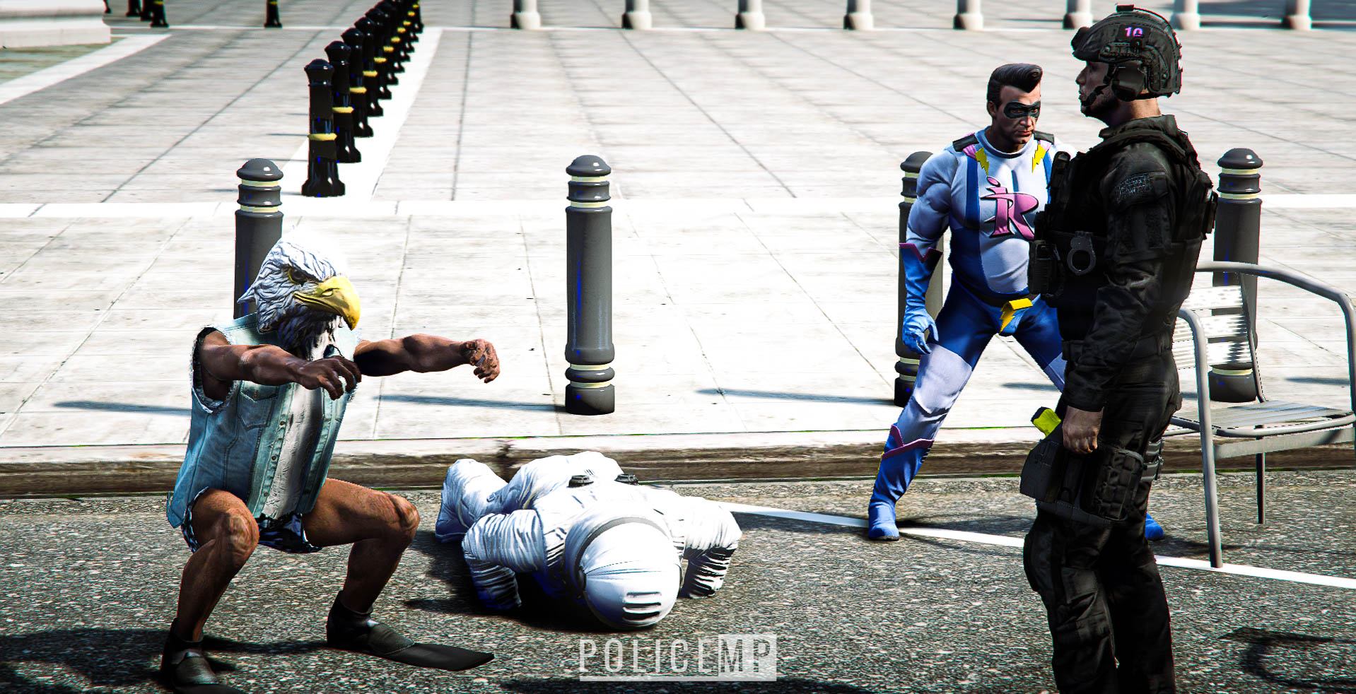 Charity Fun Run Participants