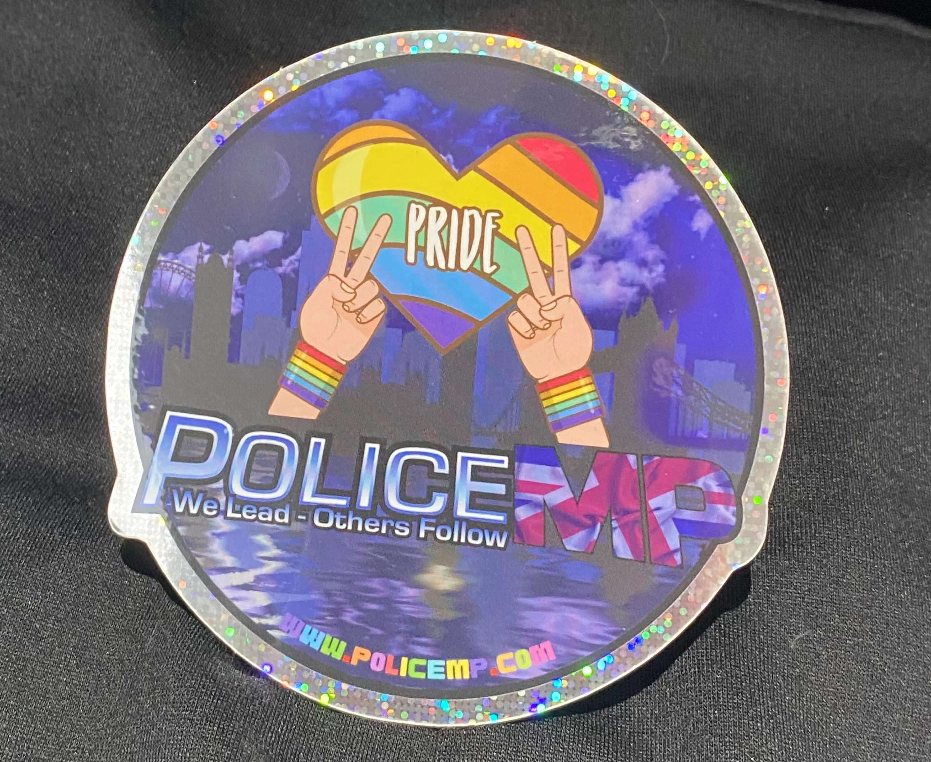 PoliceMP Pride Sticker 2