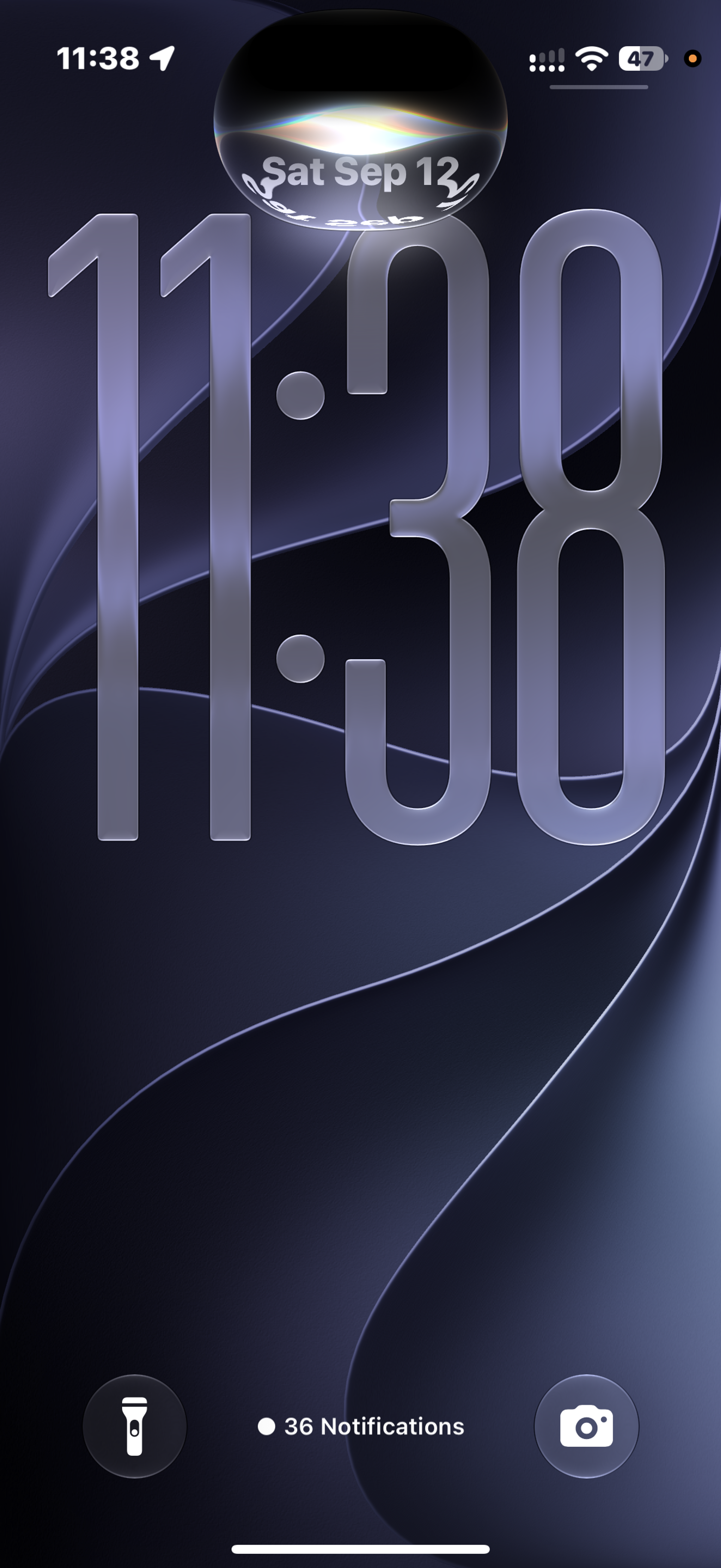 iOS 27 homescreen screenshot