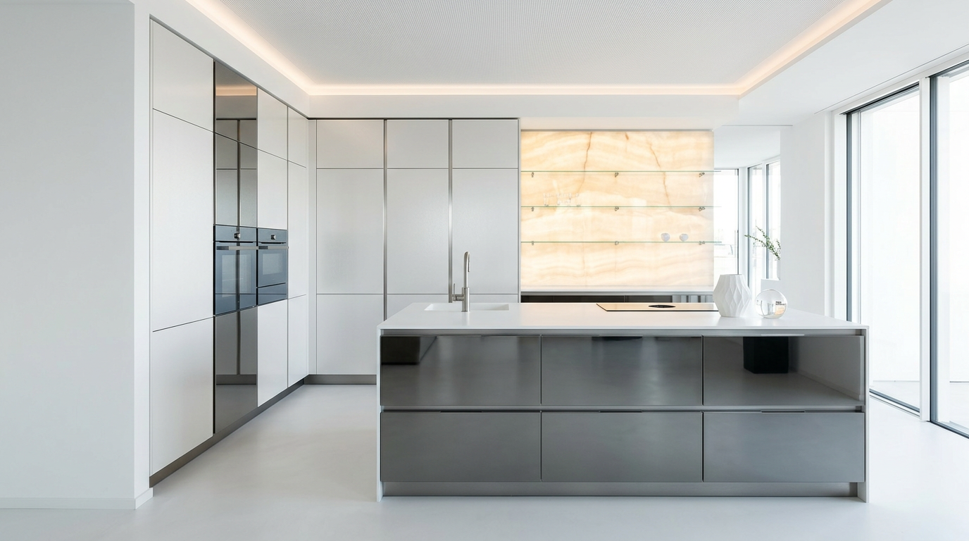 Fadior Abyss Kitchen Suite — lifestyle setting with natural light and residential styling
