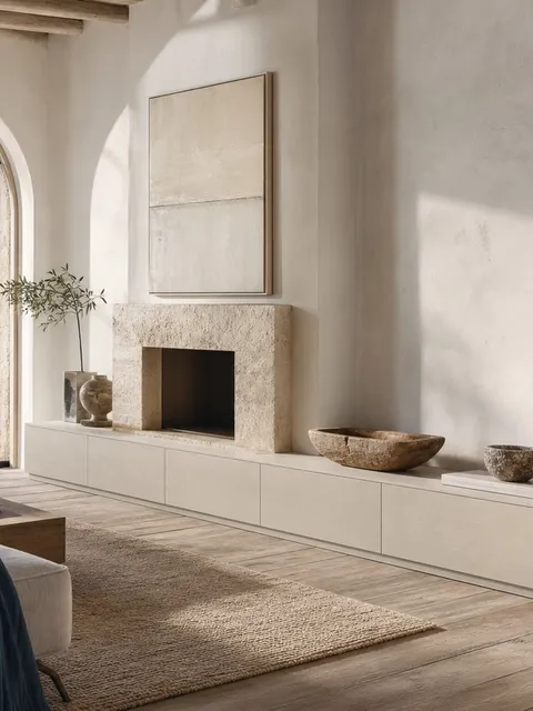 Suite de Sala de Estar Galleria con Plinto de Exhibición Modular