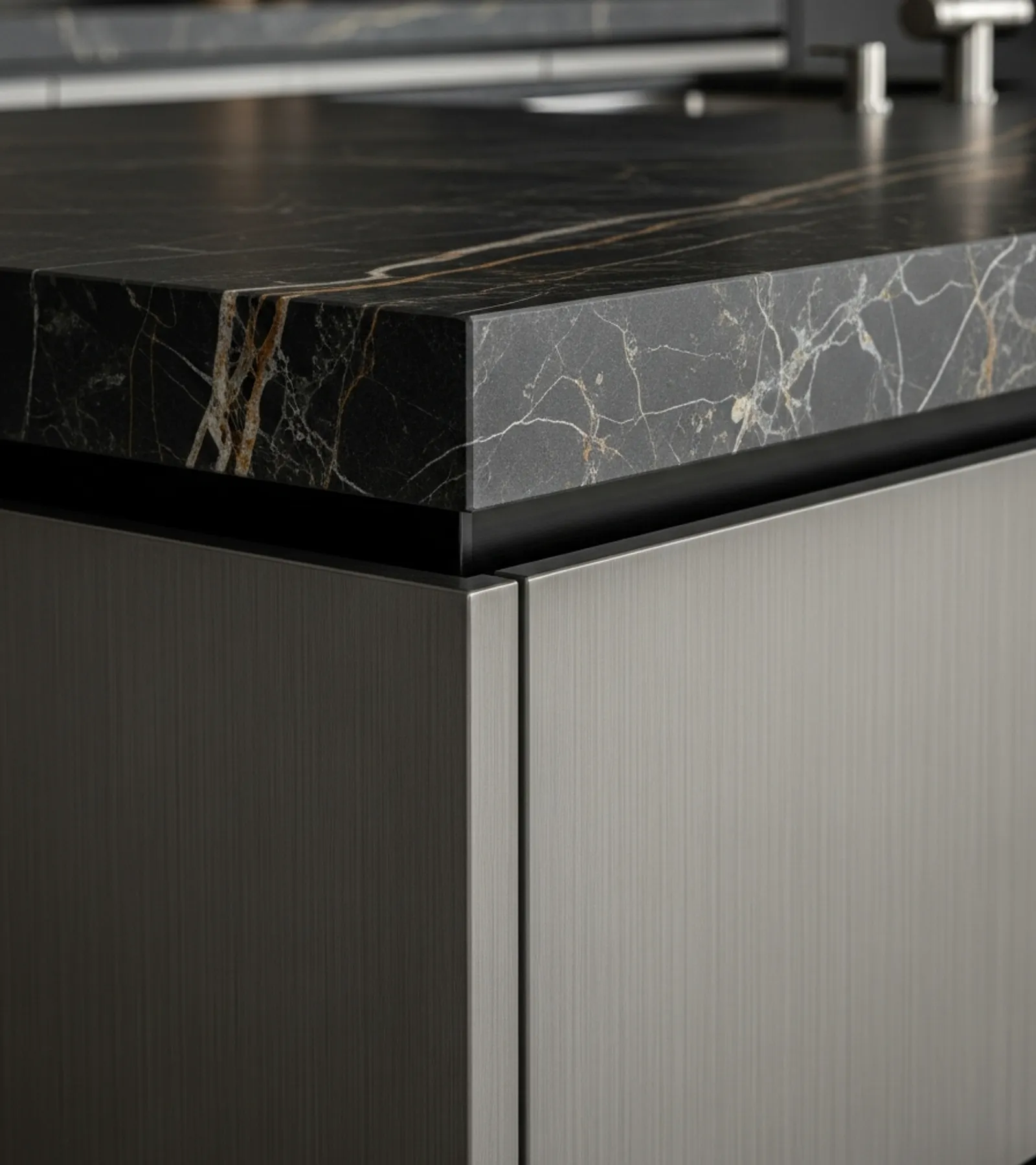 Suite de Cocina Abyss acabado y detalle