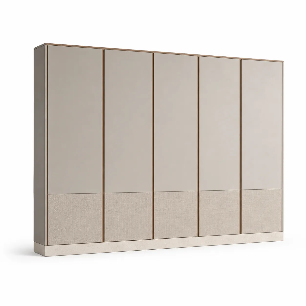 Suite de Panel de Pared Terrazzo con Zócalo de Sombra de Lino vista principal