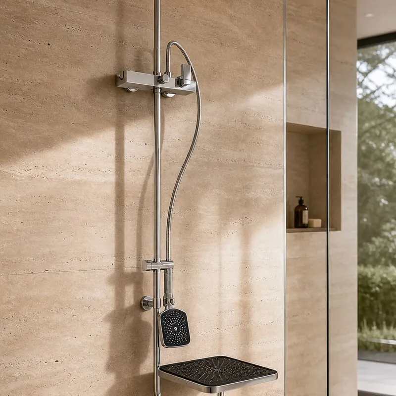 Four-Function 302 mm Spray-Gun Shower System — HJ-025