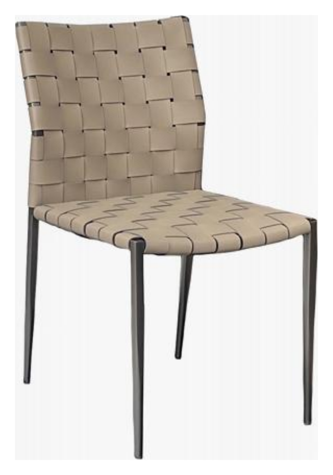 Leather-Accent Dining Chair product photo for FADIOR HOME shop