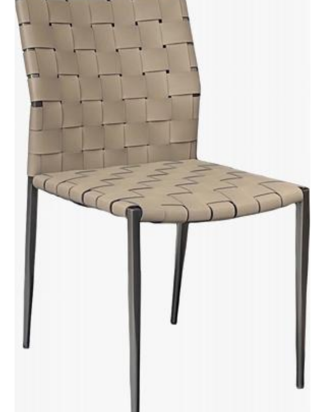 Leather-Accent Dining Chair product photo for FADIOR HOME shop