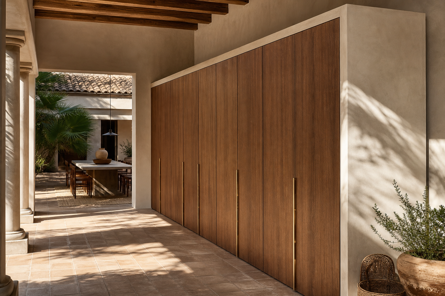 Fadior Canopy Wardrobe Suite with Red Dot Valet Gallery - custom 304 stainless steel wardrobe or walk-in closet with lighting, hanging, drawer storage, and residential finishes