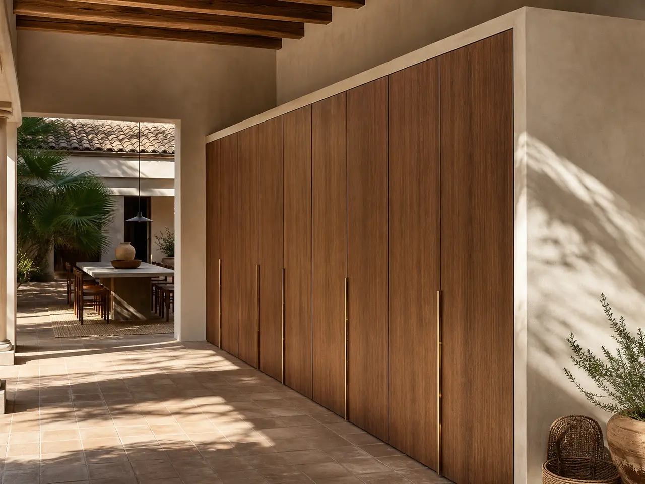 Fadior Canopy Wardrobe Suite with Red Dot Valet Gallery - custom 304 stainless steel wardrobe or walk-in closet with lighting, hanging, drawer storage, and residential finishes