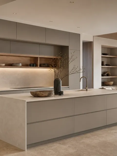 Suite de Cocina Forge con Pared de Cocina Milan Forecast
