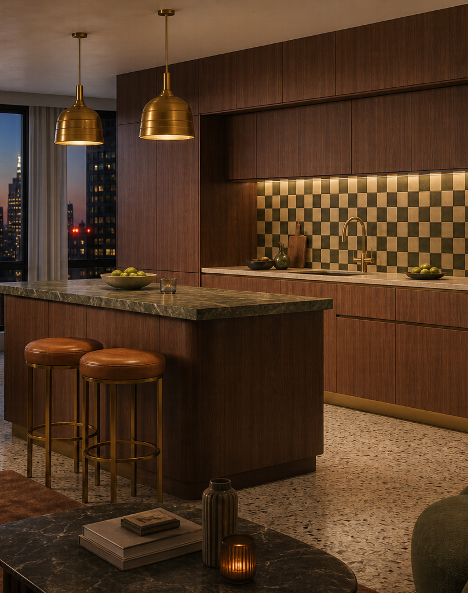 Fadior Riviera Smart Water Prep Kitchen — lifestyle setting with natural light and residential styling
