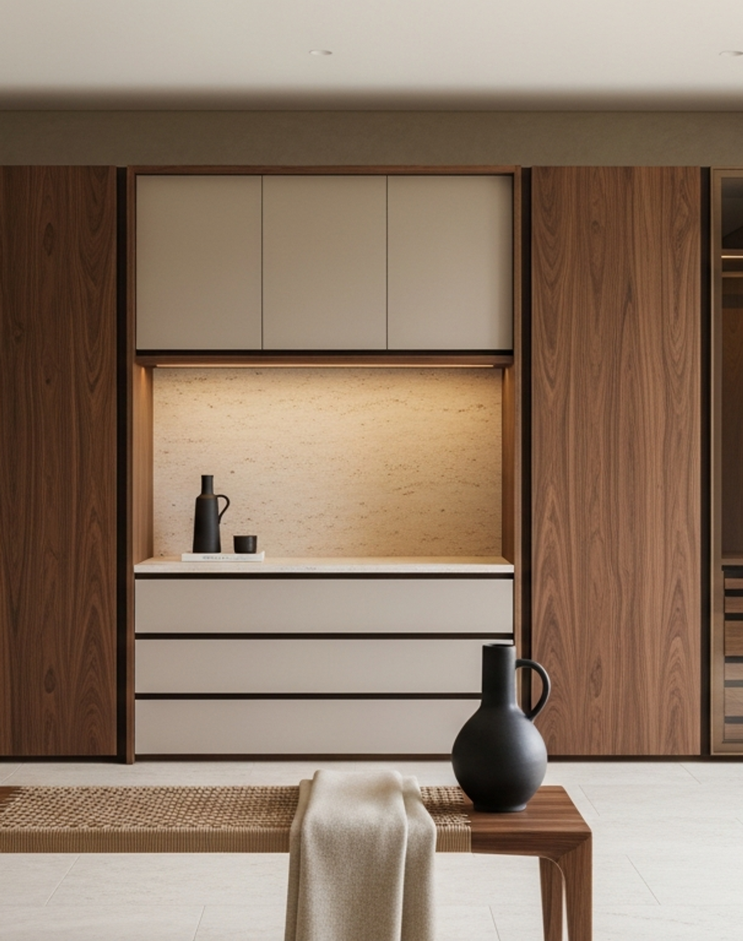 Fadior Brera Wardrobe Suite — lifestyle setting with natural light and residential styling