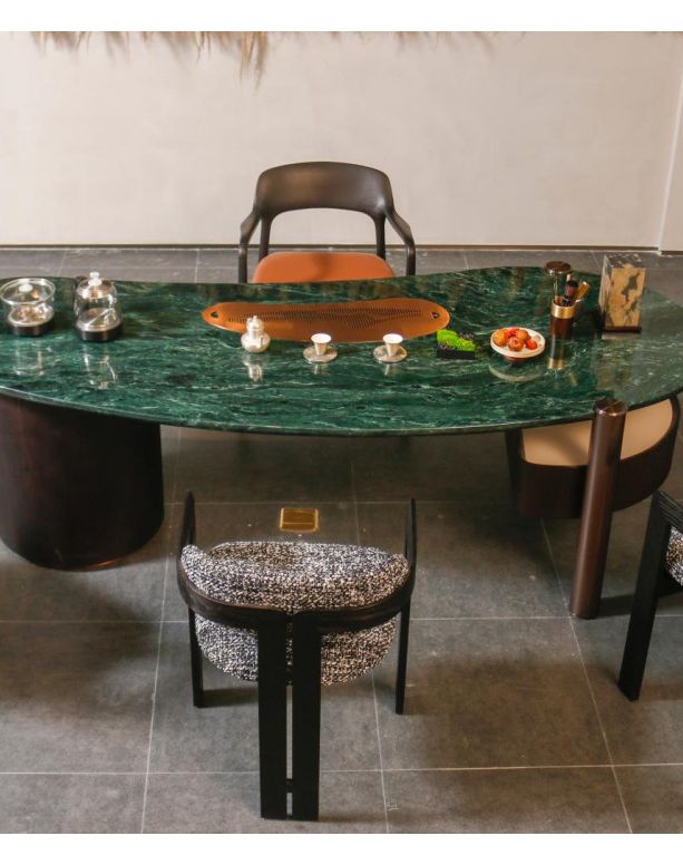 Marble Tea Table 2000*1070*700H product photo for FADIOR HOME shop