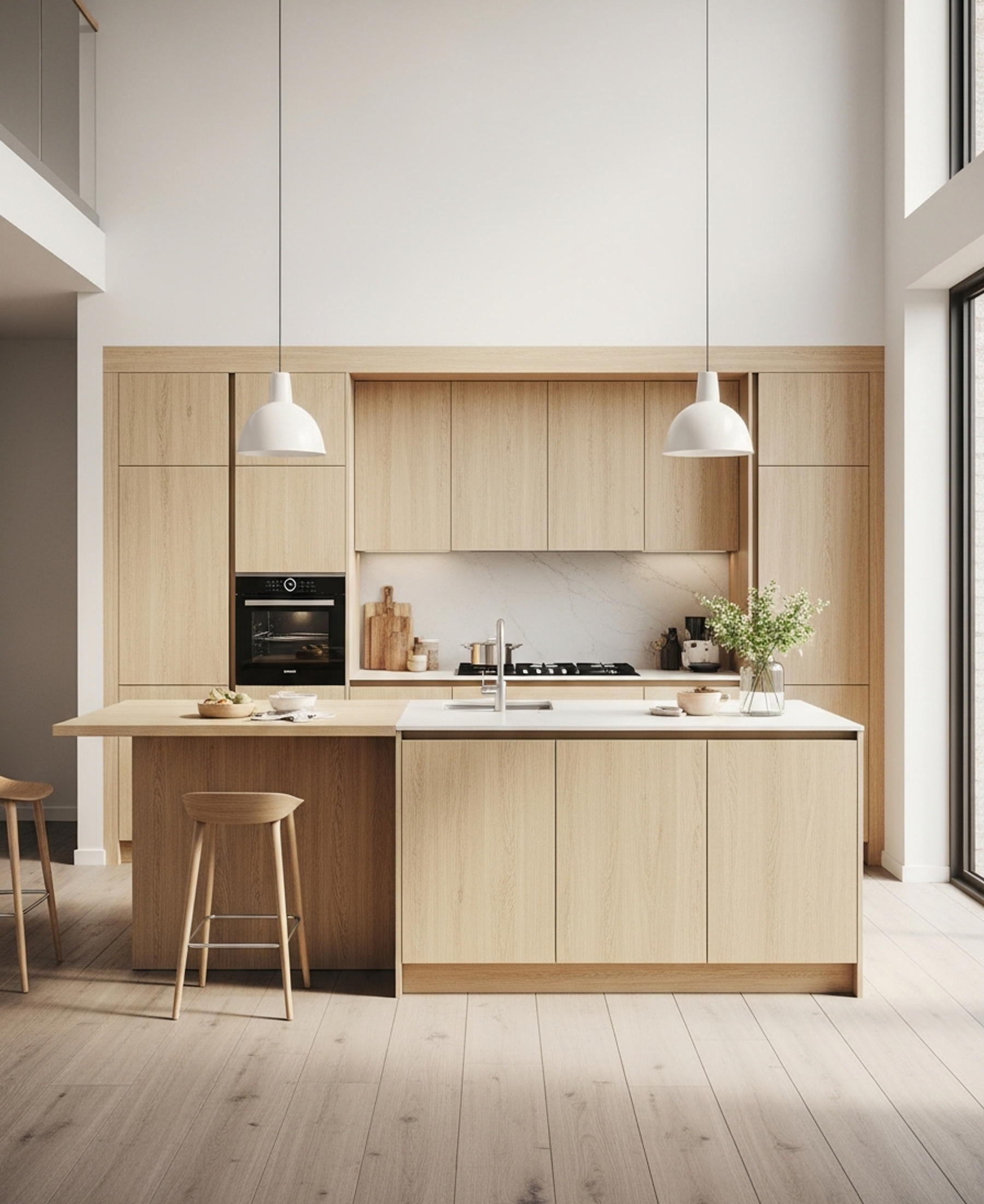 Fadior Silkstone Kitchen Suite — 304 stainless steel kitchen system, front view