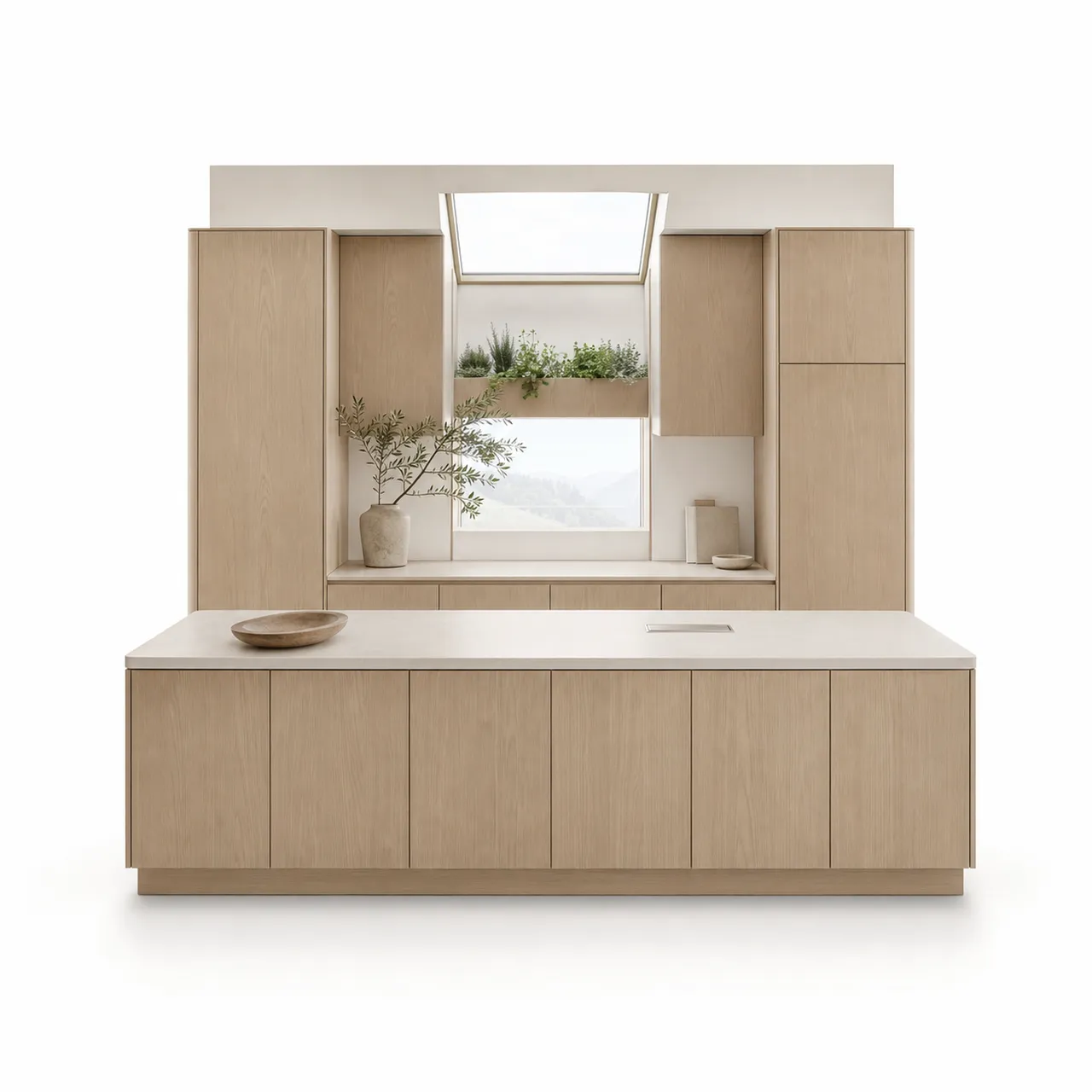 Suite de Cocina Terrena con Herbario Claraboya vista principal
