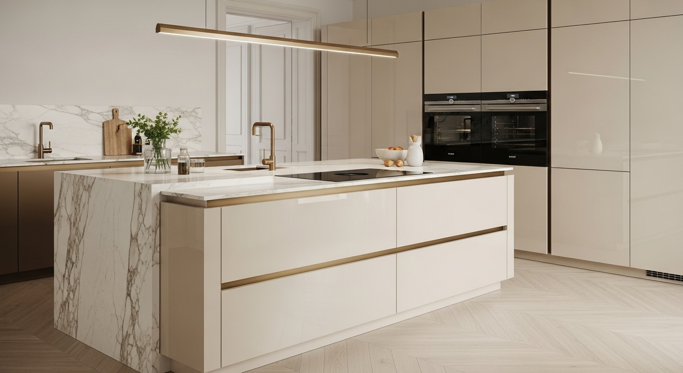 Fadior Forge Kitchen Suite — lifestyle setting with natural light and residential styling