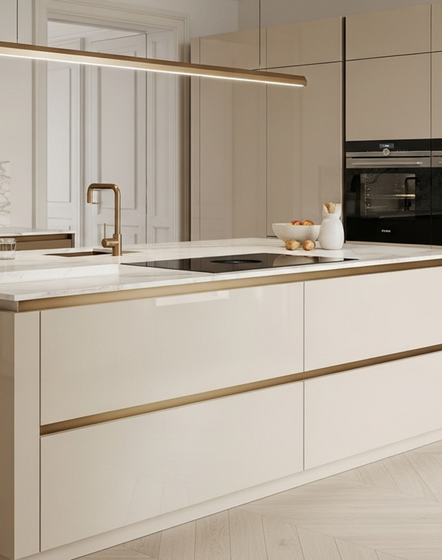 Fadior Forge Kitchen Suite — lifestyle setting with natural light and residential styling