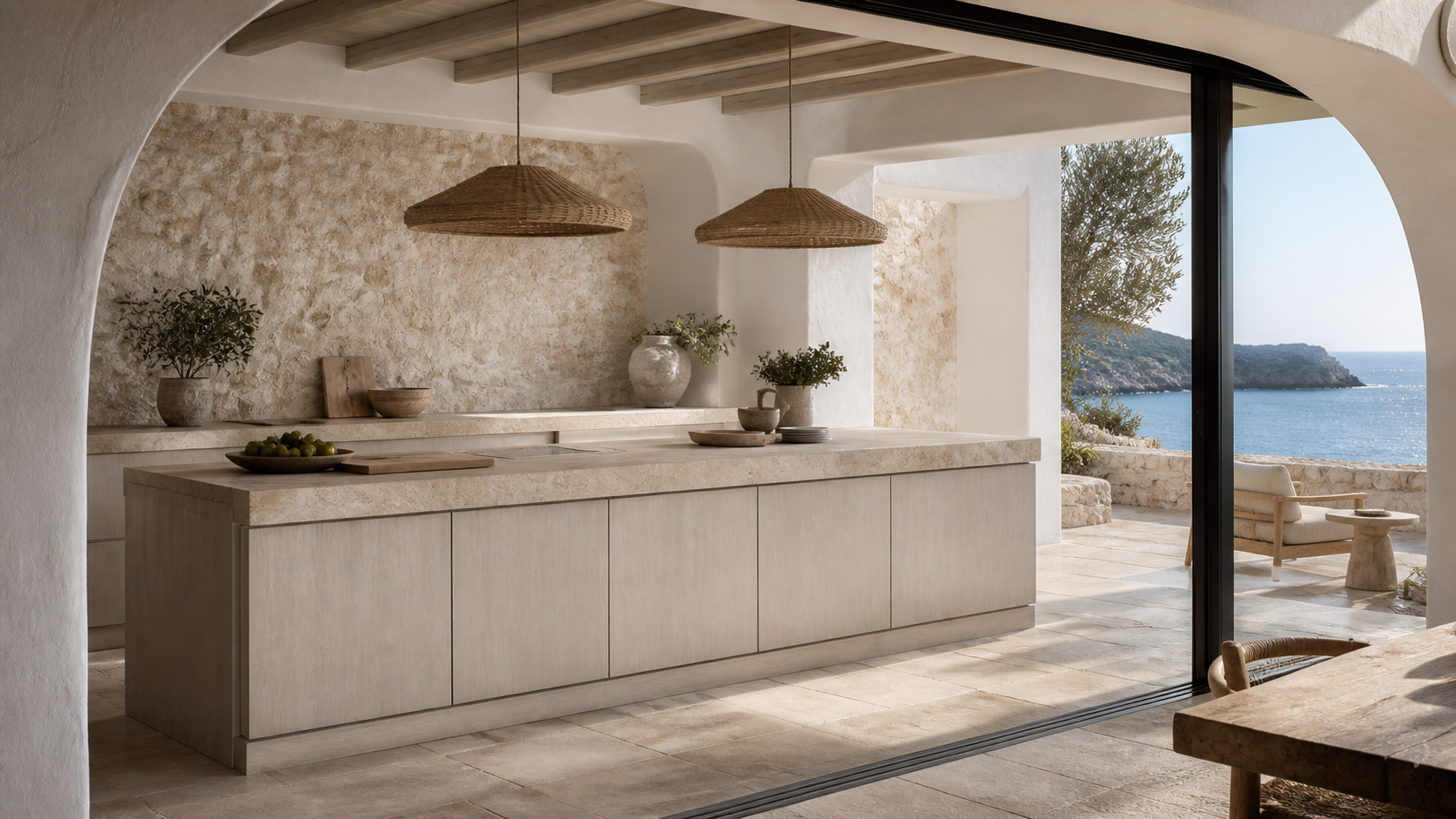 Fadior Riviera Kitchen Suite with Silent Hardware Gallery — lifestyle setting with natural light and residential styling