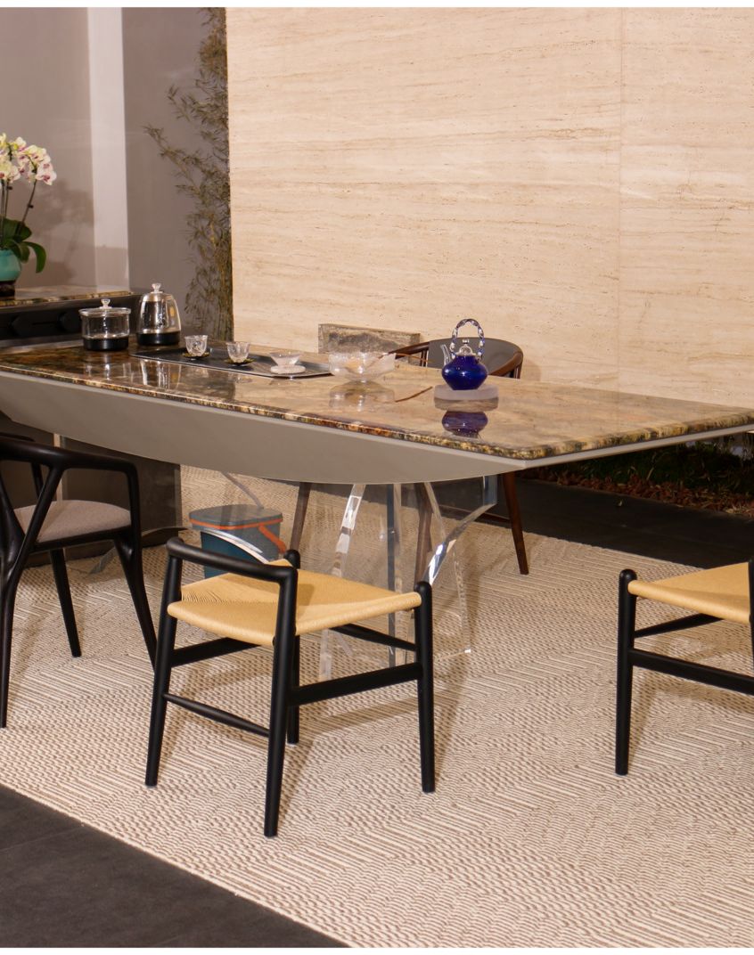 Marble Tea Table 3280*1000*880H product photo for FADIOR HOME shop
