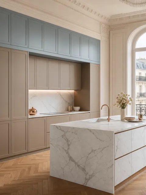 Suite de Cocina Pavilion con Atrio de Desayuno Cromático
