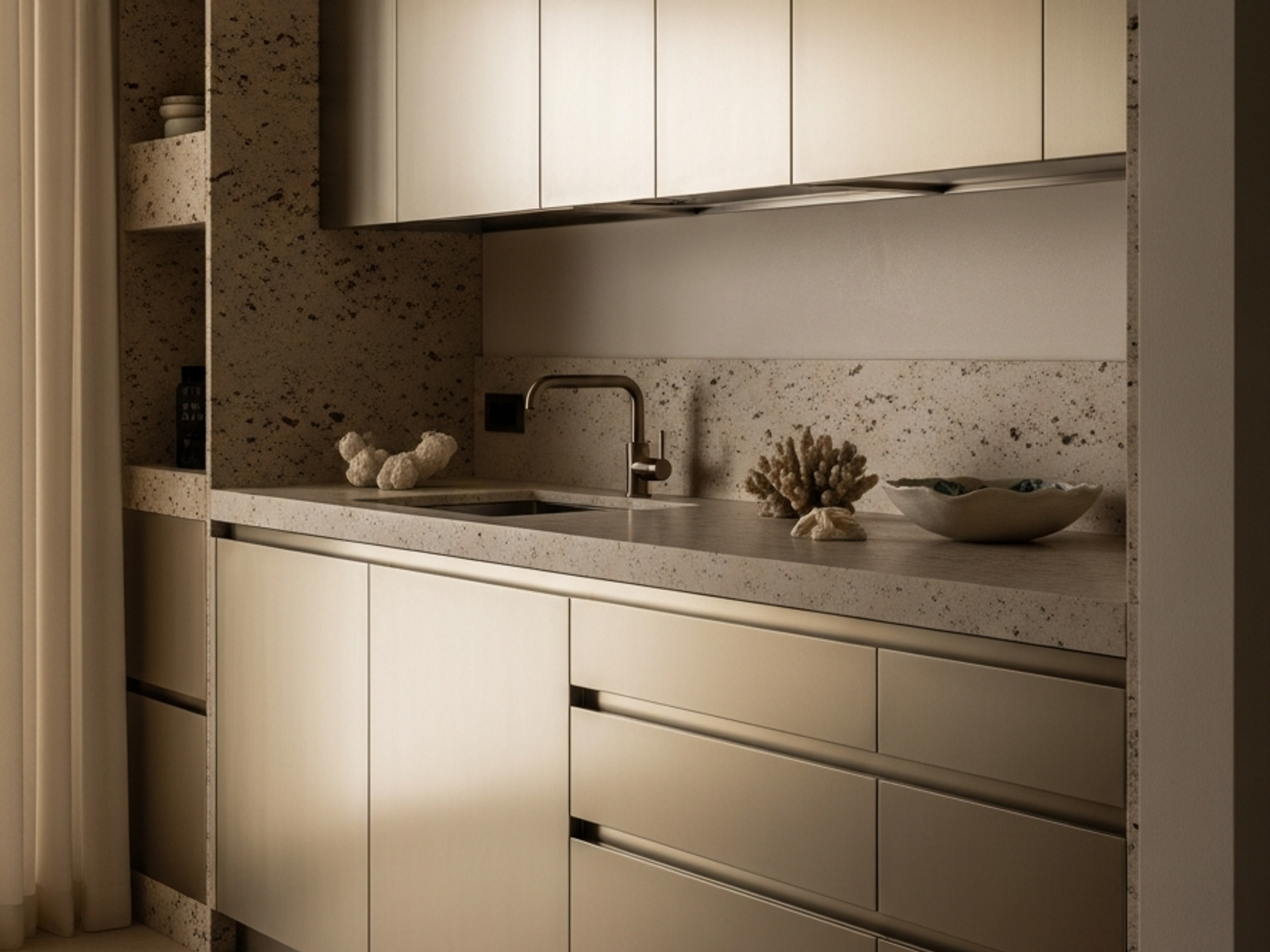 Fadior Maldives Overwater Resort — 304 stainless steel kitchen system, architectural view